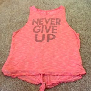 Pink muscle Tee